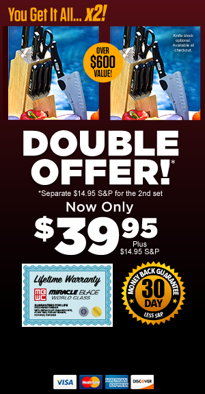 Order Miracle Blade&reg; World Class Today!